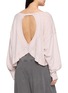 Back View - Click To Enlarge - FP MOVEMENT - My Time Layer Open Back Cropped Top