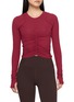 FP MOVEMENT Tempo Ruched Long Sleeve Top