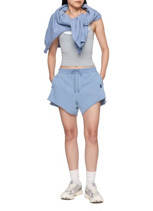 Figure View - Click To Enlarge - FP MOVEMENT - Knockout Raw Hem Sweatshorts
