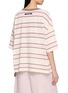 Back View - Click To Enlarge - FP MOVEMENT - Tackle Printed Stripe T-Shirt