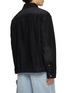 Back View - Click To Enlarge - SOLID HOMME - Washed Corduroy Zip Up Jacket