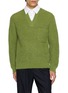 SOLID HOMME V-Neck Pocket Knit Sweater