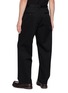 Back View - Click To Enlarge - SOLID HOMME - Straight-Leg Tailored Pants