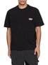 SOLID HOMME Solid Back Logo Cotton T-Shirt