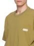  - SOLID HOMME - Logo Crewneck T-shirt