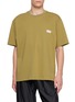 SOLID HOMME Logo Crewneck T-shirt