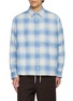 SOLID HOMME Faded Chequered Button Up Shirt