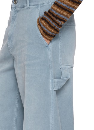  - SOLID HOMME - Washed Carpenter Wide Leg Pants
