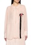 Main View - Click To Enlarge - ASSIGNMENTS - Flower Polka Dot Silk Shirt