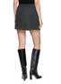 Back View - Click To Enlarge - ASSIGNMENTS - Bow Pleated Mini Skirt