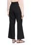 Back View - Click To Enlarge - ASSIGNMENTS - Cuffed Waistband Wool Trousers