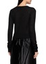 Back View - Click To Enlarge - ASSIGNMENTS - Flower Bow Knit Cardigan