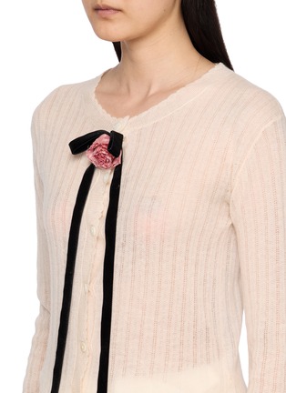  - ASSIGNMENTS - Flower Bow Knit Cardigan