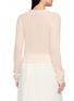 Back View - Click To Enlarge - ASSIGNMENTS - Flower Bow Knit Cardigan