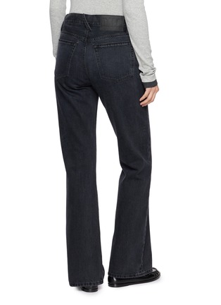 Back View - Click To Enlarge - DALA - Calla Bootcut Cotton Denim Jeans