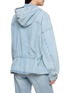 Back View - Click To Enlarge - DALA - Hooded Cotton Denim Popover