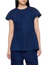 DALA Linear Cotton Denim T-Shirt