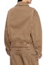 Back View - Click To Enlarge - DALA - Lido Oversized Cotton Denim Jacket