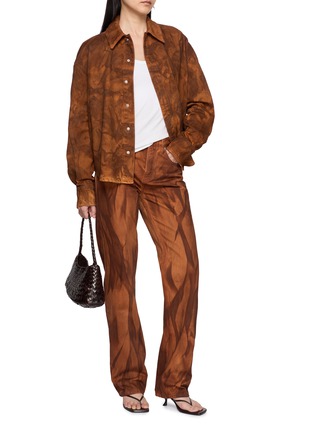 Figure View - Click To Enlarge - DALA - Calla Cotton Denim Jeans