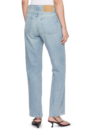 Back View - Click To Enlarge - DALA - Calla Cotton Denim Ankle Jeans