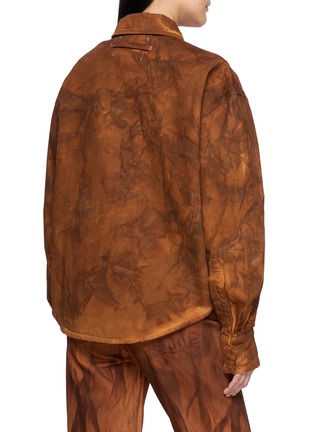 Back View - Click To Enlarge - DALA - Uniform Washed Cotton Shirt Jacket