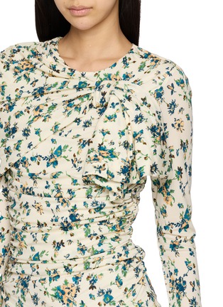  - ULLA JOHNSON - Neema Draped Jersey Top