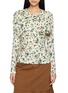 ULLA JOHNSON Neema Draped Jersey Top