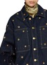  - ULLA JOHNSON - The Bobbi Embellished Dark Wash Denim Jacket