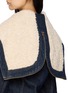  - ULLA JOHNSON - The Sybil Hooded Dark Wash Denim Jacket