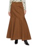 ULLA JOHNSON The Madelyn Medium Wash Denim Maxi Skirt