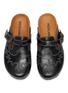Detail View - Click To Enlarge - MEXICANA SHOES - Bahia Footbed Leather Clogs