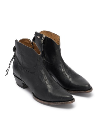 Detail View - Click To Enlarge - MEXICANA SHOES - 45 Bonnie Leather Texan Boots