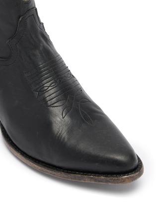 Detail View - Click To Enlarge - MEXICANA SHOES - 45 Bonnie Leather Texan Boots