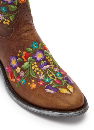 Detail View - Click To Enlarge - MEXICANA SHOES - Sorazipper Leather Chelsea Boots