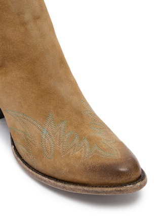 Detail View - Click To Enlarge - MEXICANA SHOES - 55 Fury Bentley Suede Texan Boots