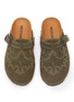Detail View - Click To Enlarge - MEXICANA SHOES - Bahia Footbed Leather Clogs