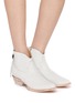 Figure View - Click To Enlarge - MEXICANA - 45 Bonnie Leather Texan Boots