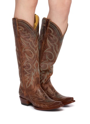 MEXICANA | Fantasia Rust Leather Boots