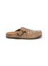 MEXICANA SHOES Alcatraz Rust Footbed Suede Clogs