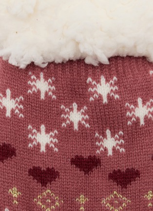 Detail View - Click To Enlarge - APOLLO - Women's X'Mas Home Socks