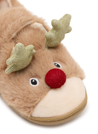 Detail View - Click To Enlarge - APOLLO - Kids' X'Mas Homeboots — Reindeer
