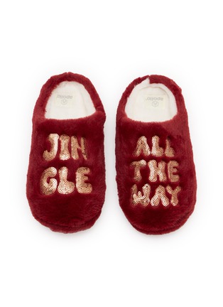 Detail View - Click To Enlarge - APOLLO - Women's X'Mas Home Slippers