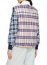 Back View - Click To Enlarge - COSMOSLAB - Reversible Chequered Quilted Vest