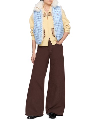 Figure View - Click To Enlarge - COSMOSLAB - Reversible Wool Blend Vest