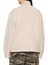 Back View - Click To Enlarge - COSMOSLAB - Sherpa Panel Knit Cardigan
