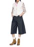 Figure View - Click To Enlarge - COSMOSLAB - Reversible Striped Quilted Vest