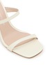 Detail View - Click To Enlarge - STUART WEITZMAN - 85 Vinnie Leather Wedge Heeled Sandals