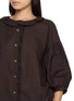  - FAFAMOON - Ruffle Trim Gathered Blouse