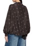 Back View - Click To Enlarge - FAFAMOON - Floral Print Half Zip Windbreaker