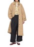 Figure View - Click To Enlarge - FAFAMOON - Long Sleeve Floral Print Shirt